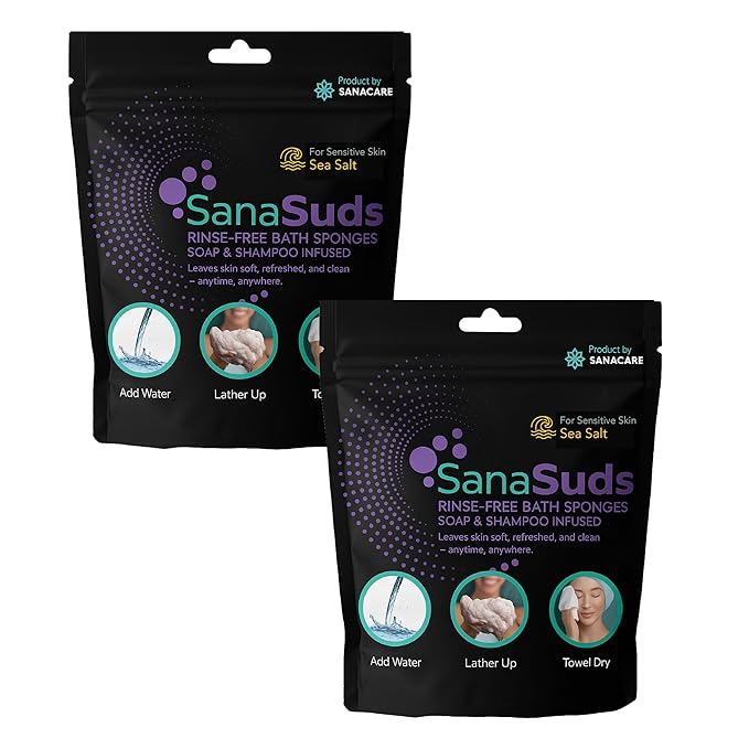 Sea Salt – Soap & Shampoo Infused 2-Pack