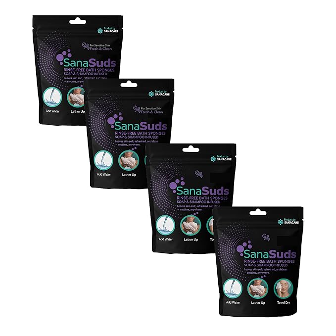 Fresh & Clean – Soap & Shampoo Infused 4-Pack