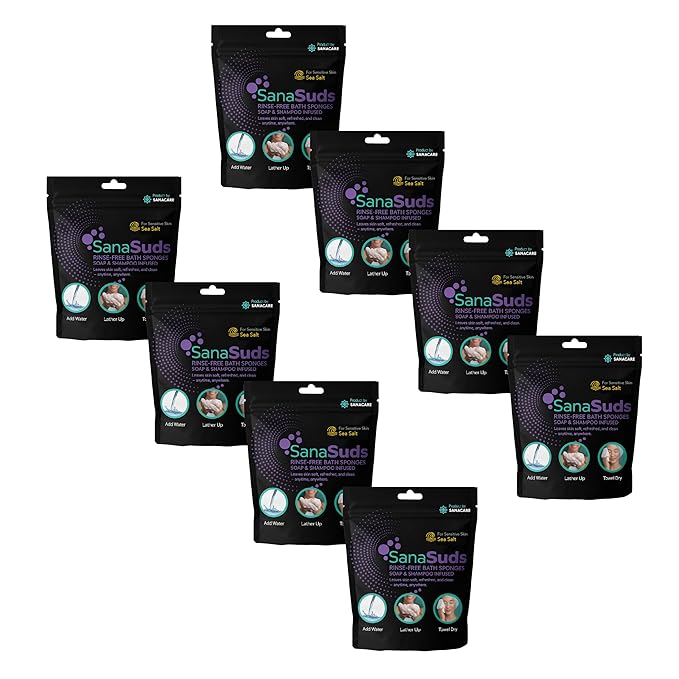 Sea Salt – Soap & Shampoo Infused 8-Pack